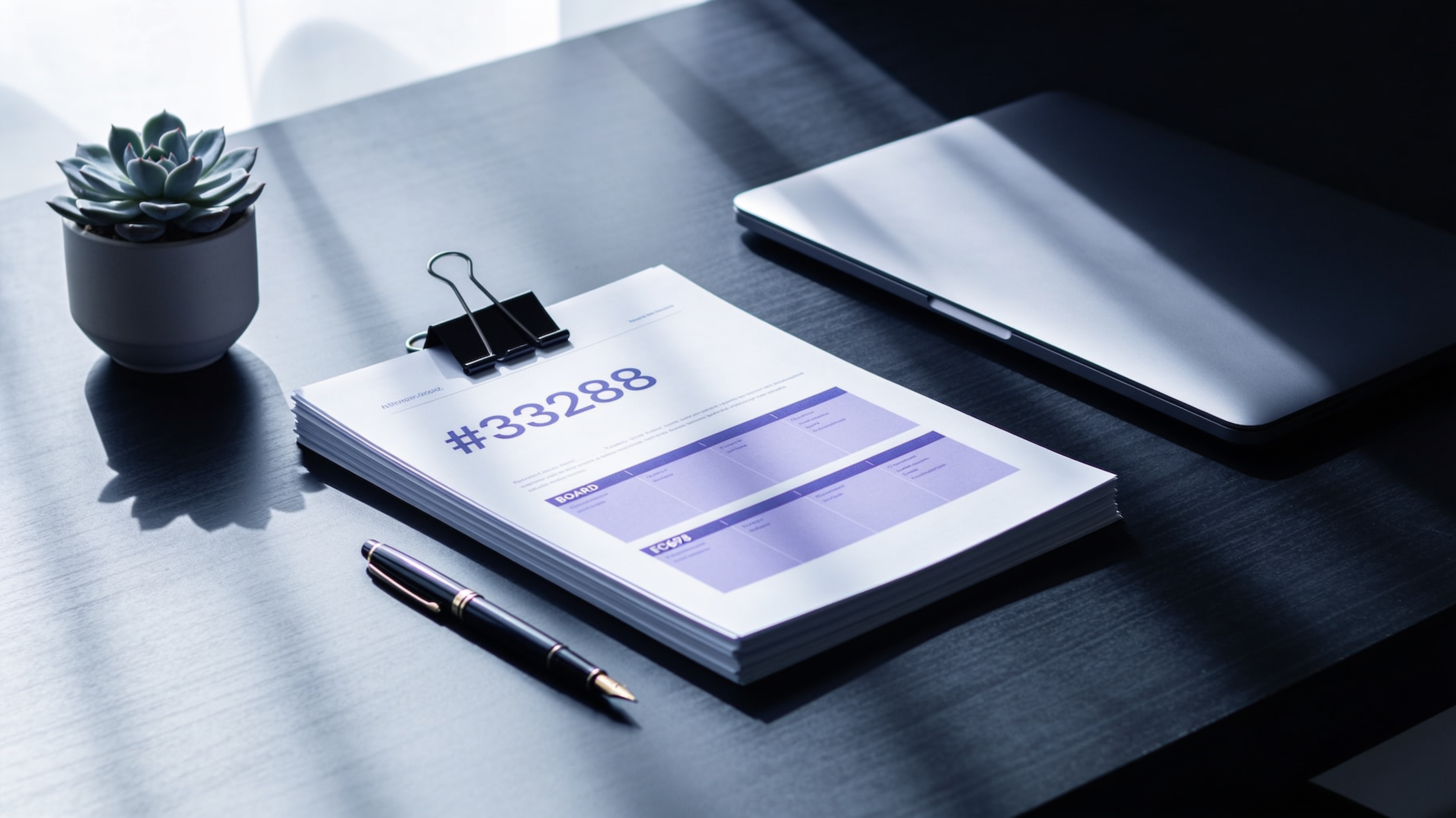 Confused board members reviewing different versions of meeting minutes